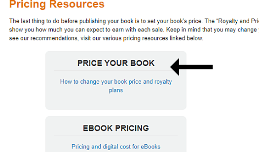 Price Your Book